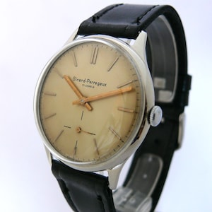 Vintage Girard Perregaux Handaufzug Männer Armbanduhr Sammler Uhr Guter Zustand Schweizer