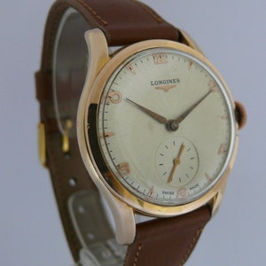 Vintage Longines Men Wristwatch Collector Watch Good Working Condition Swiss