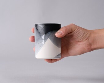 snow porcelain tumbler