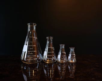 Erlenmeyer Flask Made of Pyrex Glass
