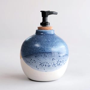 soap dispenser - handmade, stoneware