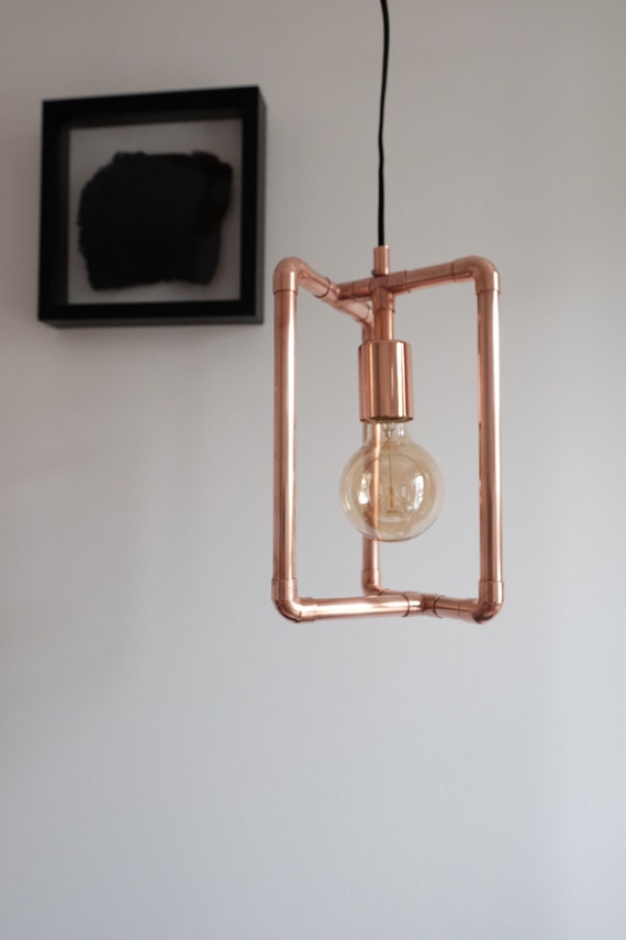 Cage Lamp Handmade Copper Bar Lighting Pendant Light - Copper Bar Pendant Lights Cage Lamp Handmade Copper Bar Lighting Pendant Light - Copper Bar Pendant Lights