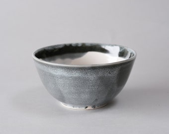 blue moss porcelain cereal bowl