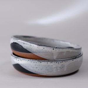 stoneware pasta bowl fire+snow