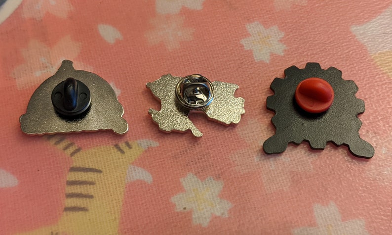 x3 Pin Set: Airship Pirate Logo World of Breaks Pin image 1