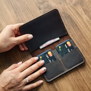 Cartera para pasaporte Funda de cuero para pasaporte Cartera de viaje Cartera de cuero Funda para pasaporte Porta pasaportes múltiples Cartera para pasaporte para hombre Regalo para hombre