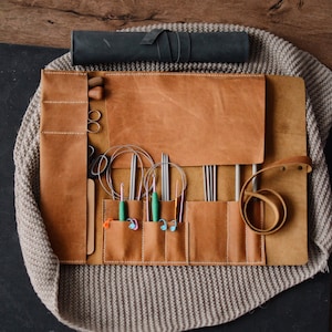 Needle Case. Vintage dutch needle case. Large Knitting needle case –  UpperDutch