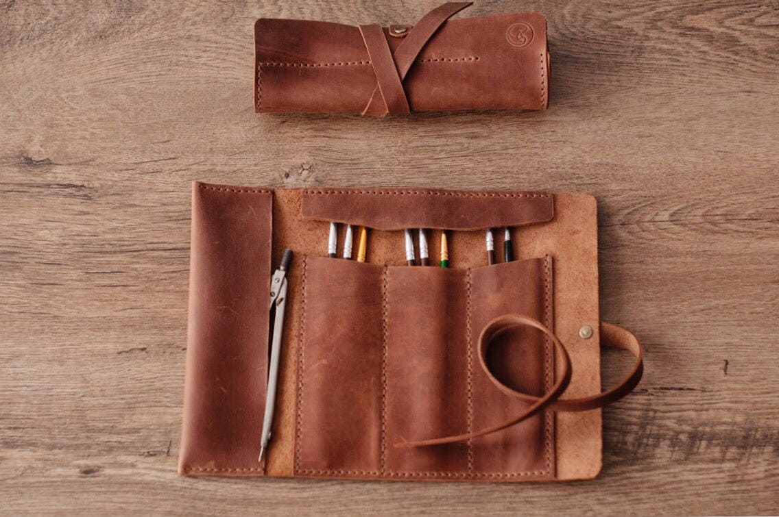 Pencil roll bag deals