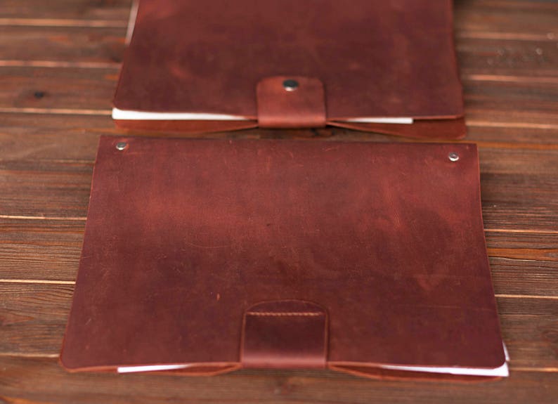 Leather Binder 4-Ring,Leather Binder, Leather Binder Cover, Leather Notebook Cover, Leather Folder,Leather Portfolio, Organizer Leather image 7