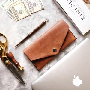 Cartera de viaje de piel Cartera de piel para hombre Cartera larga para hombre Cartera portatarjetas Comprar cartera Cartera portatarjetas Portadocumentos de viaje Cartera para mujer