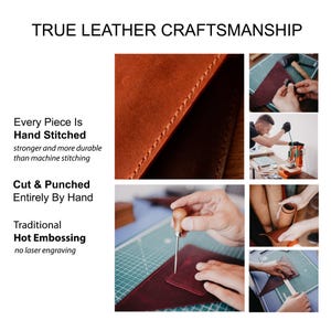 Leather pencil case leather pencil pouch pen leather case tool case leather brush pouch gift for painter paint case mini pencil case artist image 3
