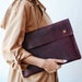 Handmade leather folder, Leather document holder, Folder Case, office paper case, Macbook leather case, Bag For Documents,portfolio folder