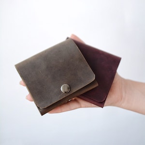 Leder Portemonnaie / Portemonnaie aus Leder / Portemonnaie aus Leder / Portemonnaie handgemacht / Herren Geldbörse / Brieftasche