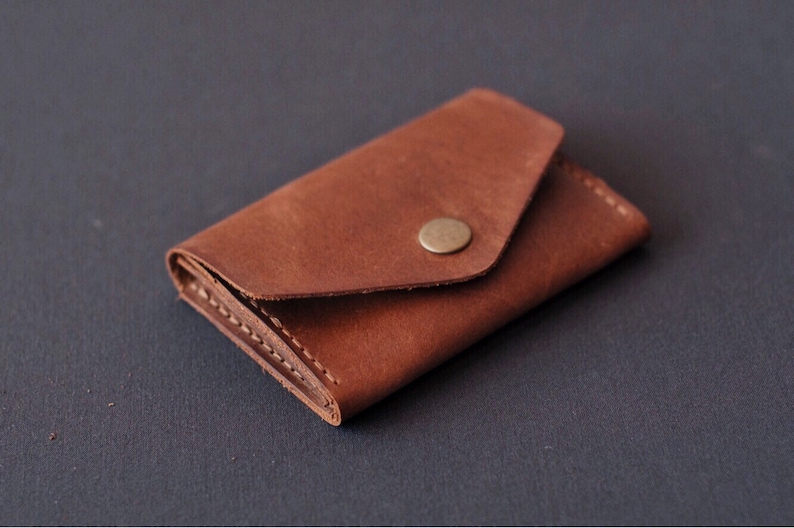 Leather Compact Wallet main image 0