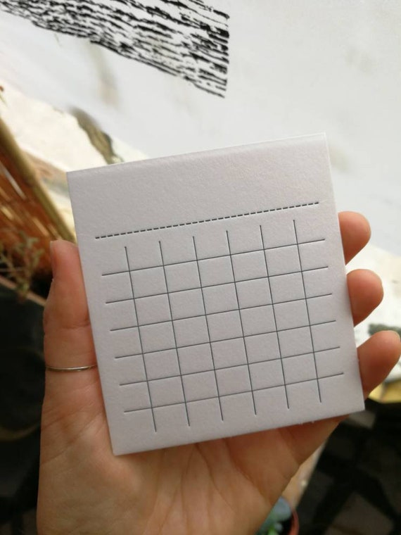 Make Your Own Desk Calendar Blank Calendar Leave Write Etsy
