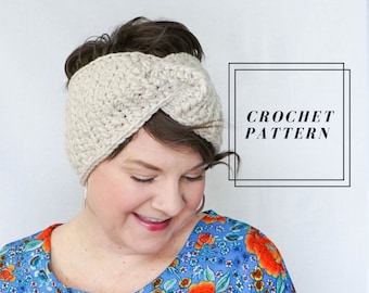 Crochet Pattern || Crochet Headband Pattern || Crochet Earwarmer Pattern || Fiona Headband Pattern || Crochet Tutorials