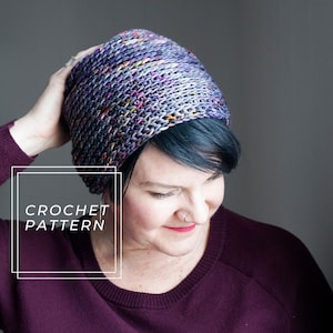 Crochet Pattern || Crochet Hat Pattern || Crochet Beanie Pattern || Crochet Toque Pattern || Astoria Beanie Pattern|| Beginner Hat Pattern