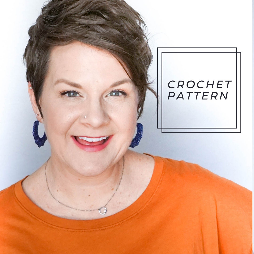 First Bud Crochet Earring Pattern || Crochet Pattern || Crocheting ...
