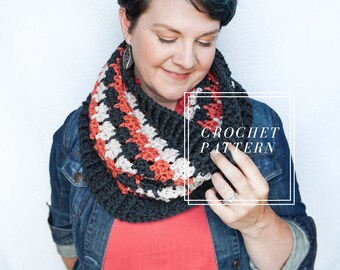 Crochet Cowl Pattern || Crochet Icicle Cowl Pattern || Neck Warmer Pattern || Infinity Scarf Pattern || Scarf Pattern || Modern Crochet