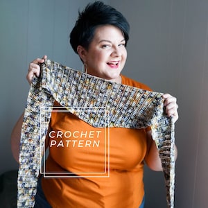 Crochet Shawl Pattern || Crochet Pattern || Summer Shawl || Spring Shawl || Beginner Shawl Pattern || Modern Crochet || Dillon Shawl