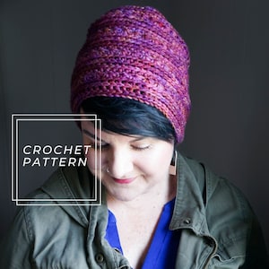 Crochet Pattern || Crochet Hat Pattern || Crochet Beanie Pattern || Crochet Toque Pattern || Nolan Beanie Pattern|| Beginner Hat Pattern