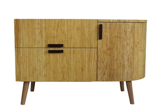 Record Player Cabinet Mid Century Style Stereo Cabinet With Etsy