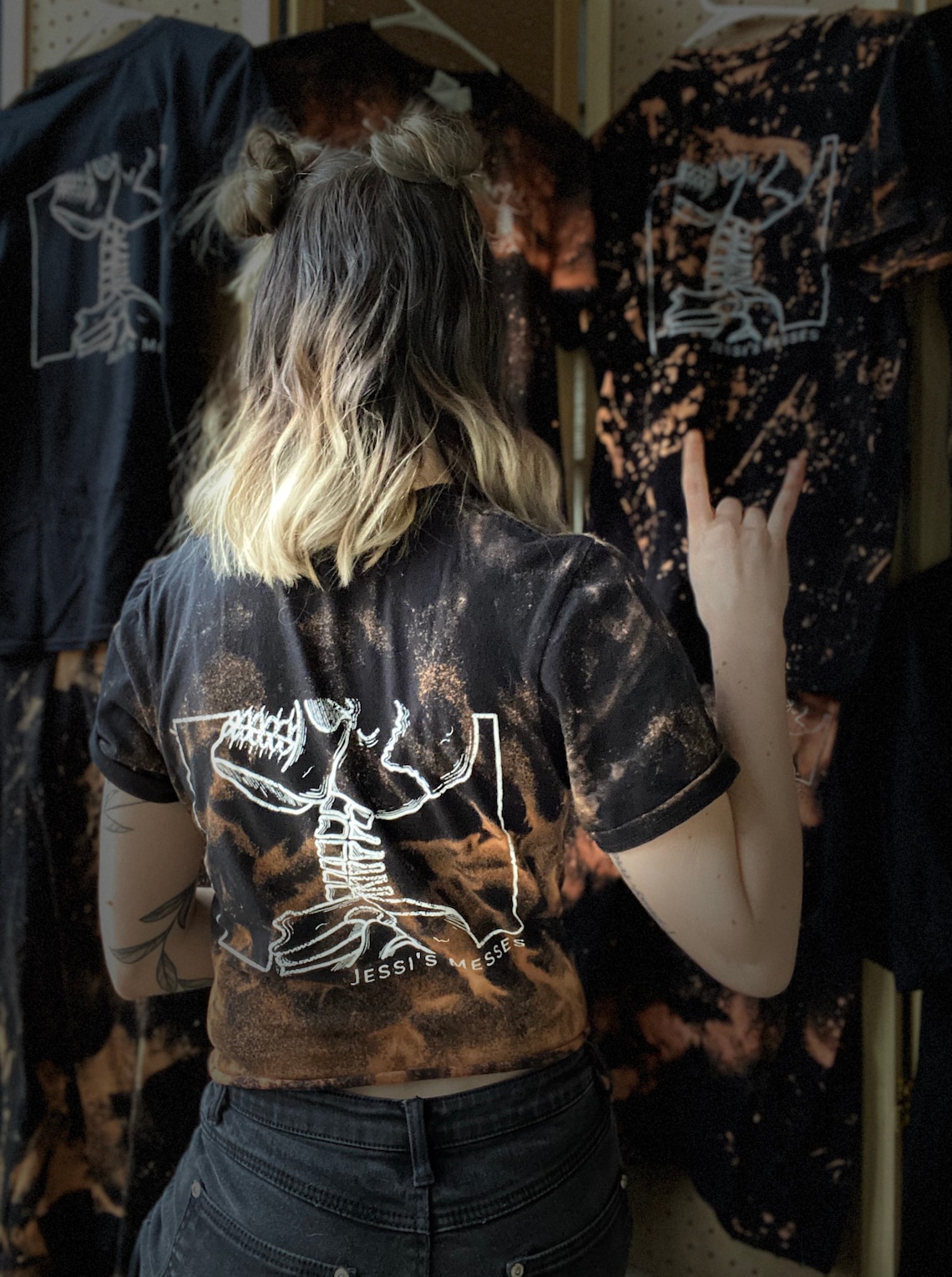 bleach skeleton t shirt