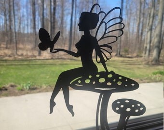 Fairy Mushroom Garden Stake