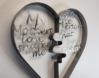 Mothers Love Heart - 3D