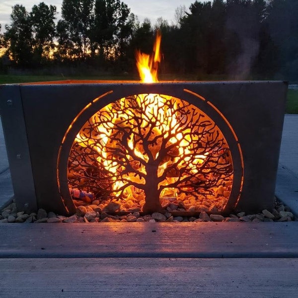 Mighty Oak Tree Fire Pit