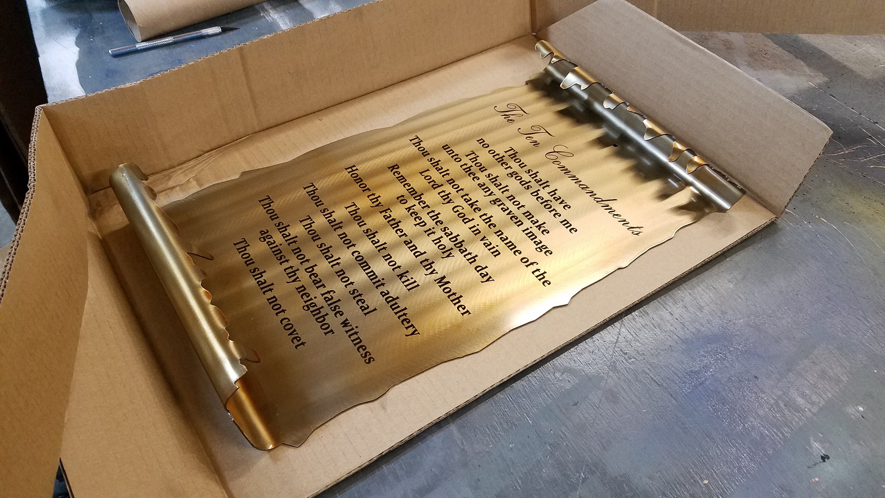 What is A Hero Metal Rolled Scroll - Etsy