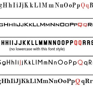 Steel Rustic Letters and Numbers | 3" to 11" Tall Letters | 3/16" thick Bild 8
