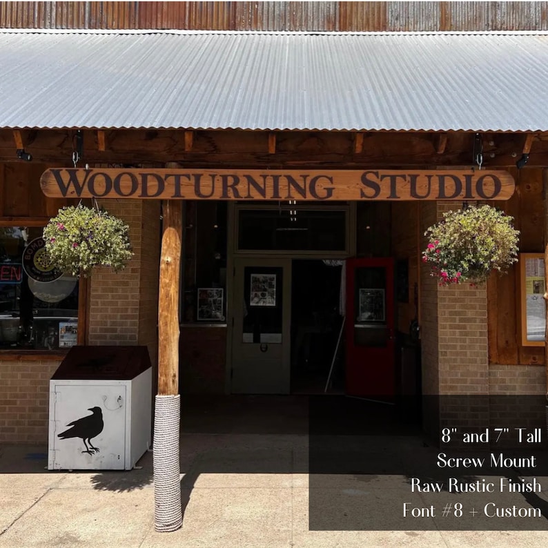 raw 
rustic
weldable
custom sign