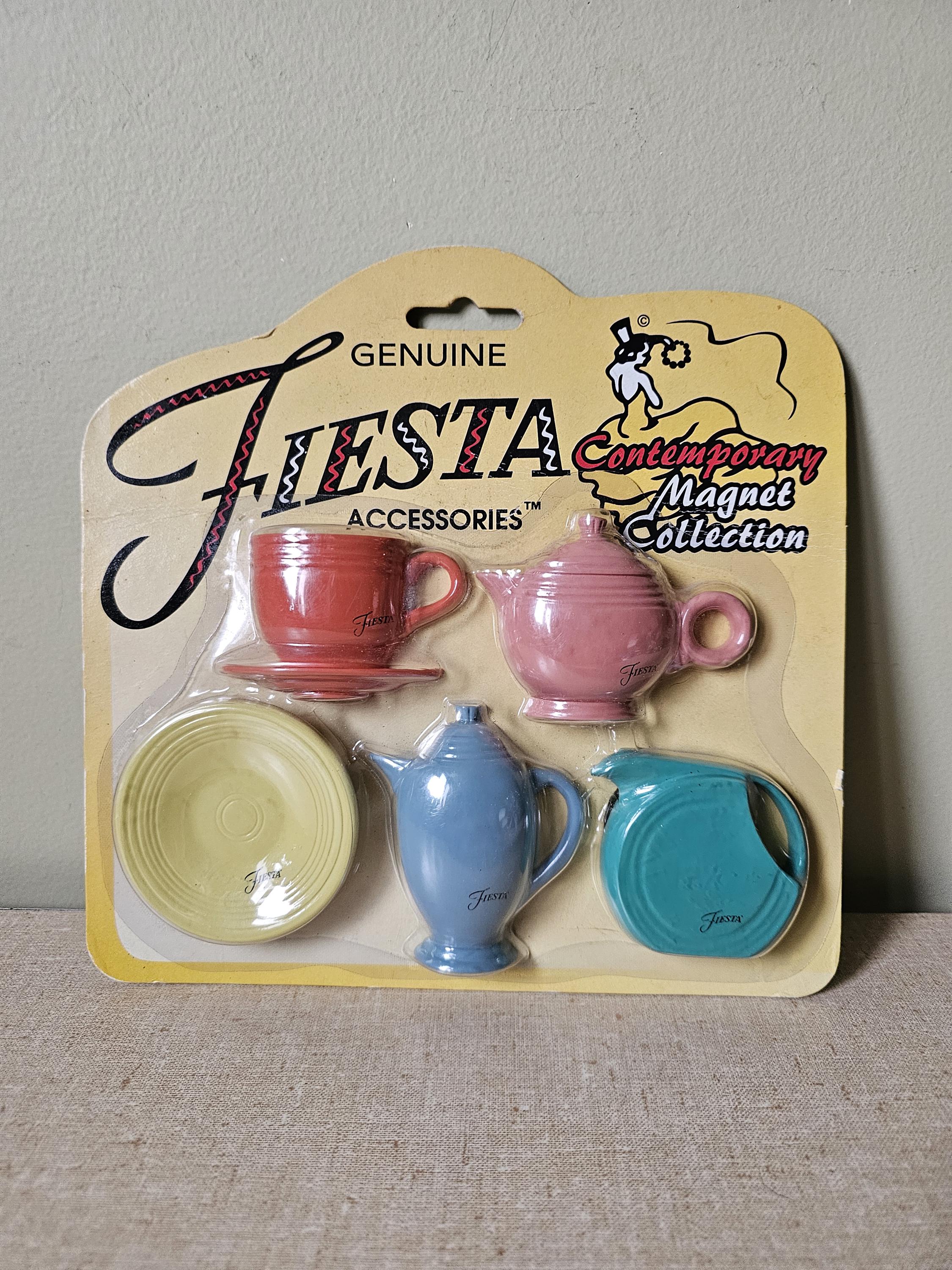 Vintage Genuine Fiesta Contemporary Magnet Collection Brand New in Package Fiesta Kitchenware Magnets Collectors Grade Etsy