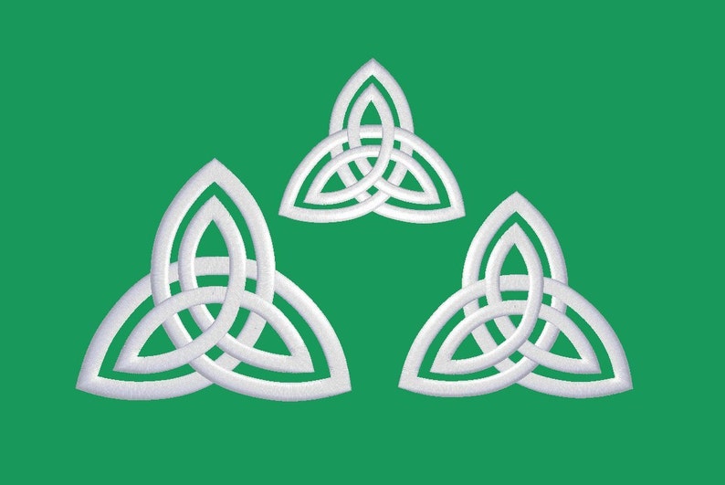 Double Trinity Knot 3 Sizes Etsy