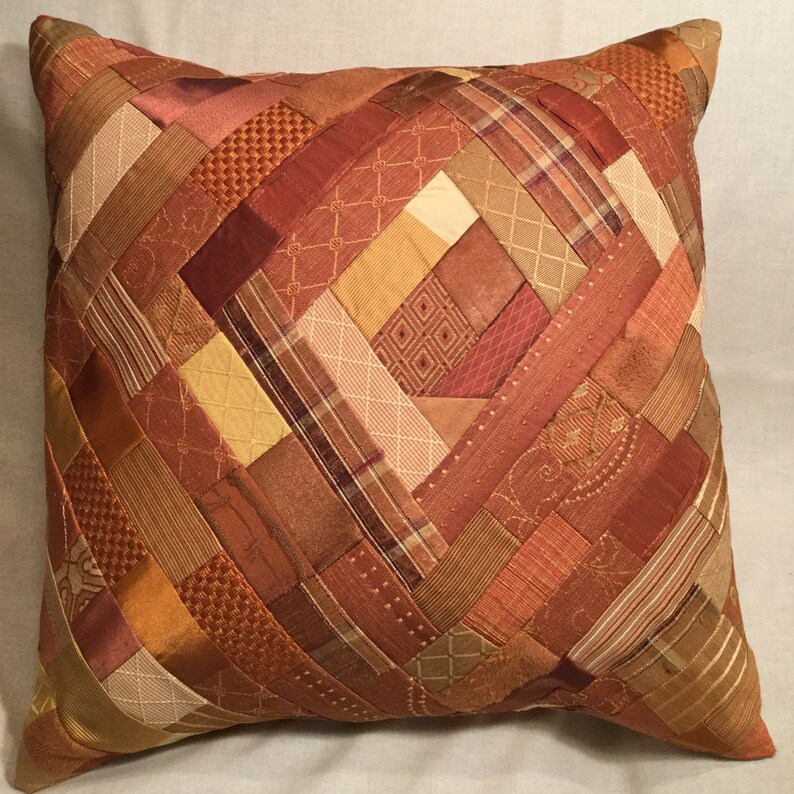 Handmade Log Cabin Pillow Etsy