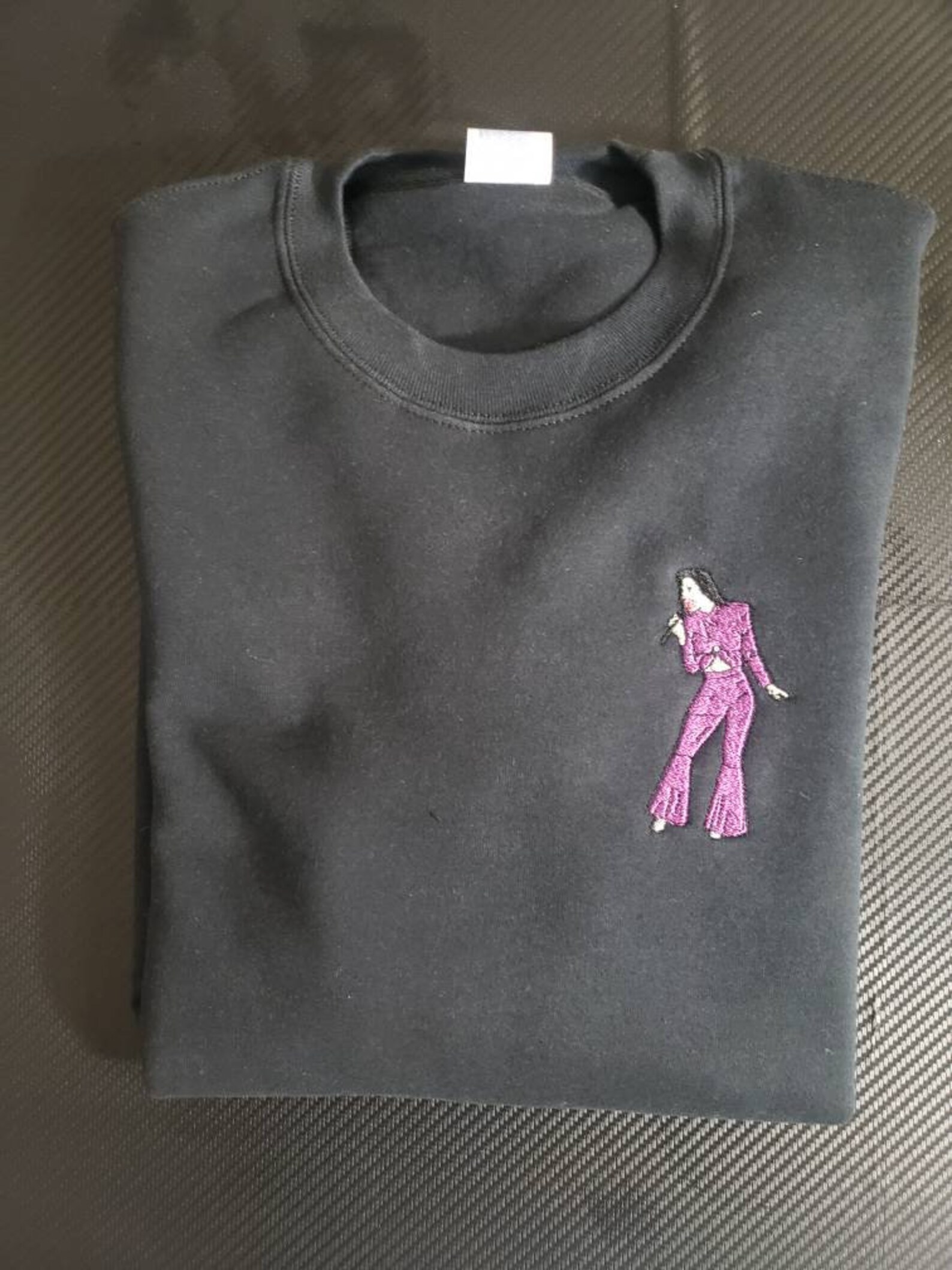 Selena Embroidered Crewneck. Free shipping | Etsy