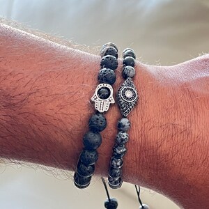 Handmade Adjustable Evil Eye - Hamsa  Bracelets
