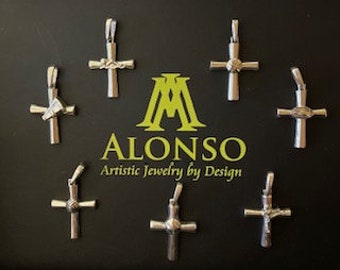 Sterling Silver Athletic Cross