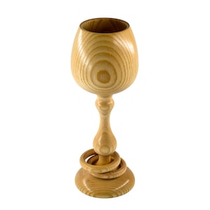 Traditional Irish Wedding Goblet, Handmade Irish Wedding Gift, Personalized Wedding Gift, 5 Year Anniversary Gift, Wooden Wedding Gift.