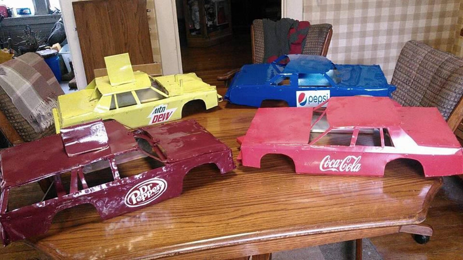 RC Demolition Derby Slash Size Ford Sedan Plans Etsy