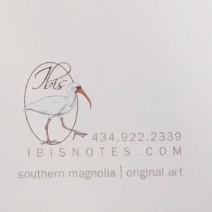 note cards: southern magnolia image 2