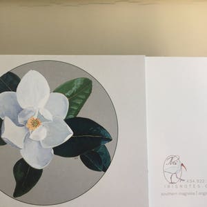 note cards: southern magnolia image 5