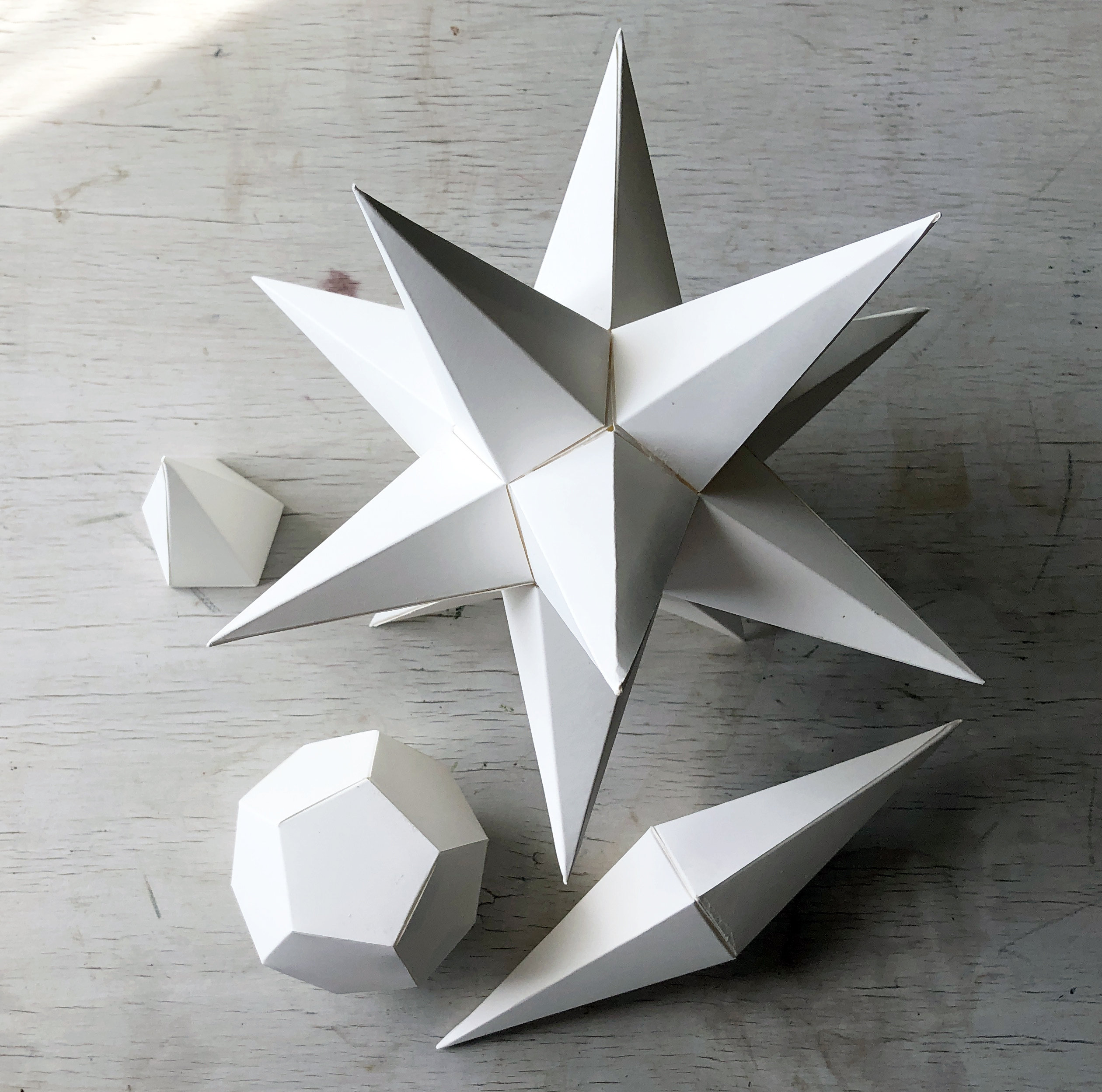 Stellated Dodecahedron Ver 5.1 SVG Digital Template - Etsy