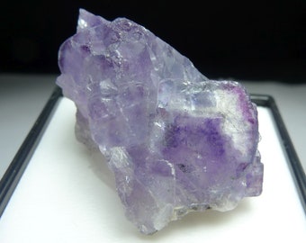 Partial cubic fluorite crystal, Yaogangxian Mine Hunan Province China, 20mm in size, B3103