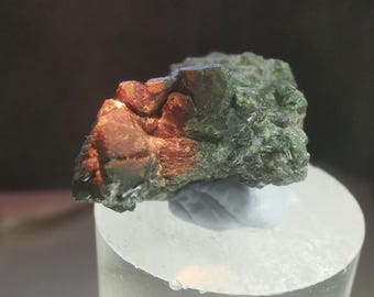 Chrysoberyl var. Alexandrite, Novello Mine Zimbabwe, partial sixlings on matrix, 26mm specimen size, B3389