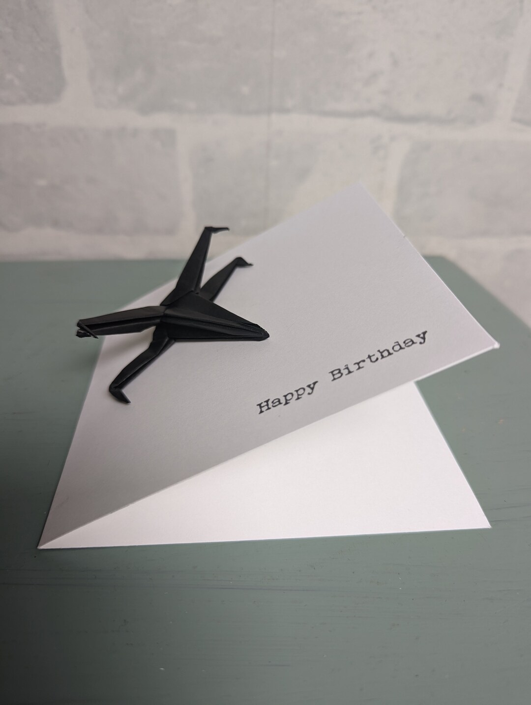 Xwing Origami Card Birthday Card Handmade Card Etsy UK