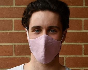 Soft Pink Fabric Face Mask