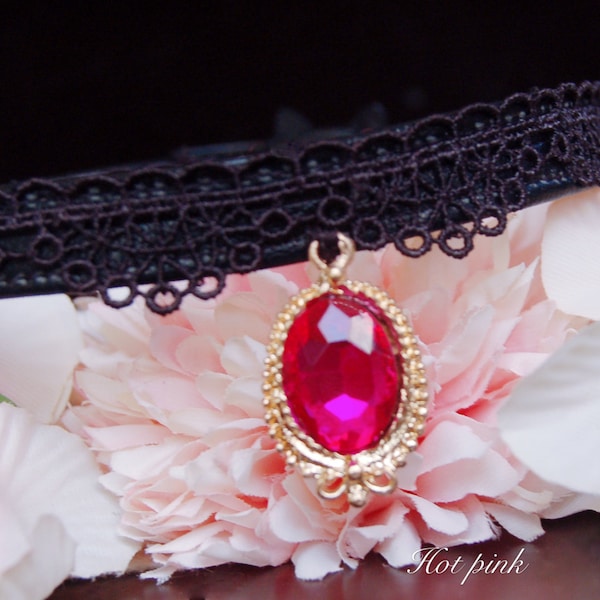 Lace Cat Collar Etsy