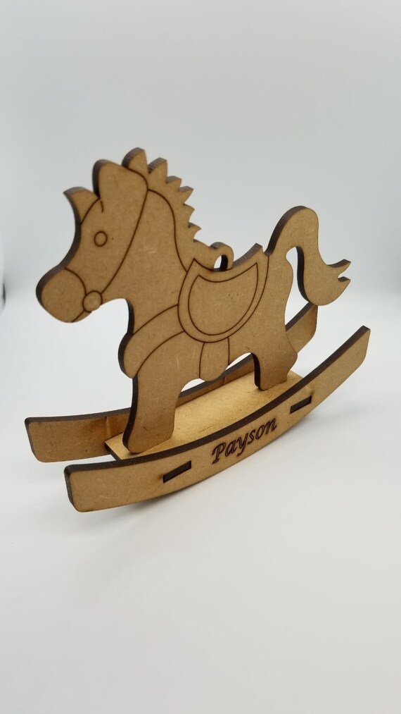 wooden horse for baby